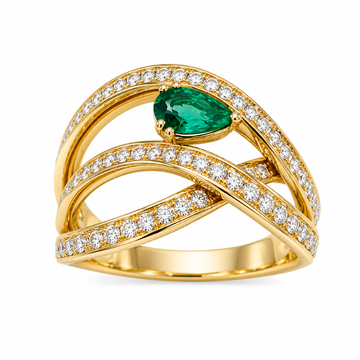 Geelgouden ring