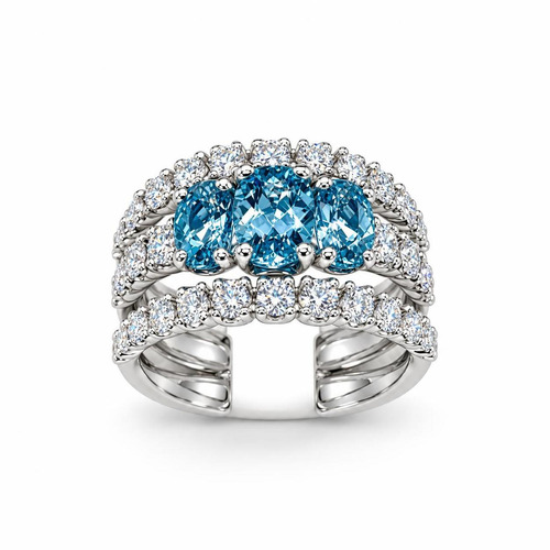Witgouden ring