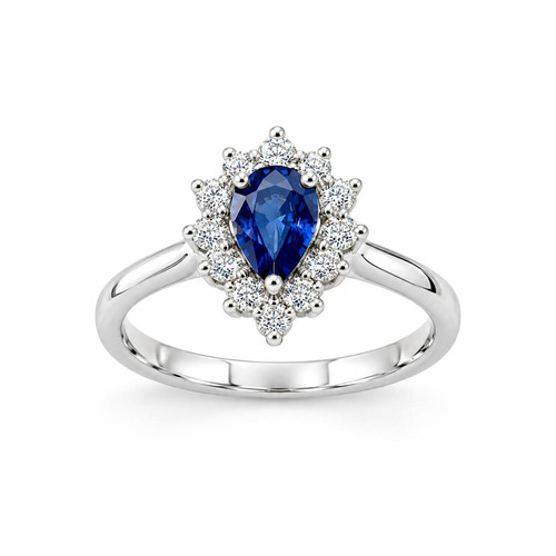 Ring met saffier