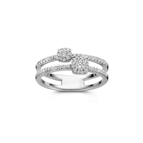 Witgouden ring