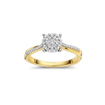 Geelgouden ring
