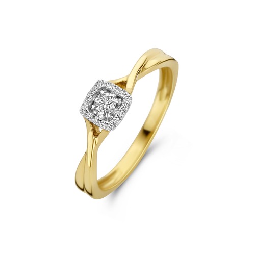 Geelgouden ring