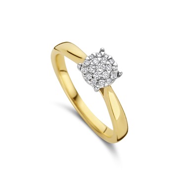 Geelgouden ring
