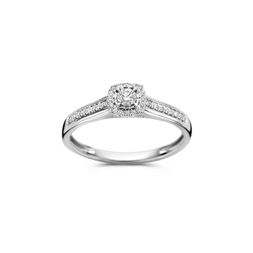 Witgouden ring