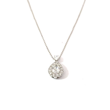 Solitaire halsketting